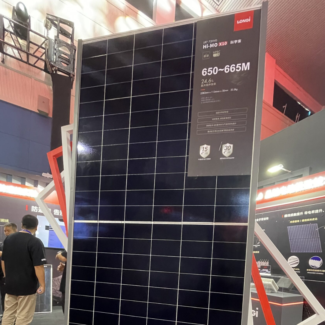 Hi-Mo X10: Longi Unveils 665 W HPBC Photovoltaic Modules with 24.8